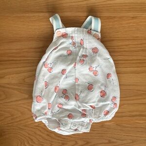 Cynthia Rowley Cherry-Patterned Baby Romper